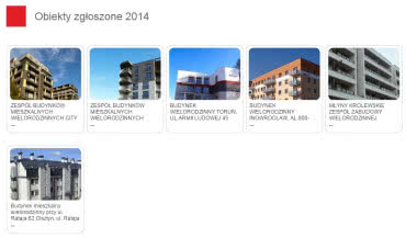 Baumit Fasada Roku 2014 - pierwsze zgłoszone obiekty